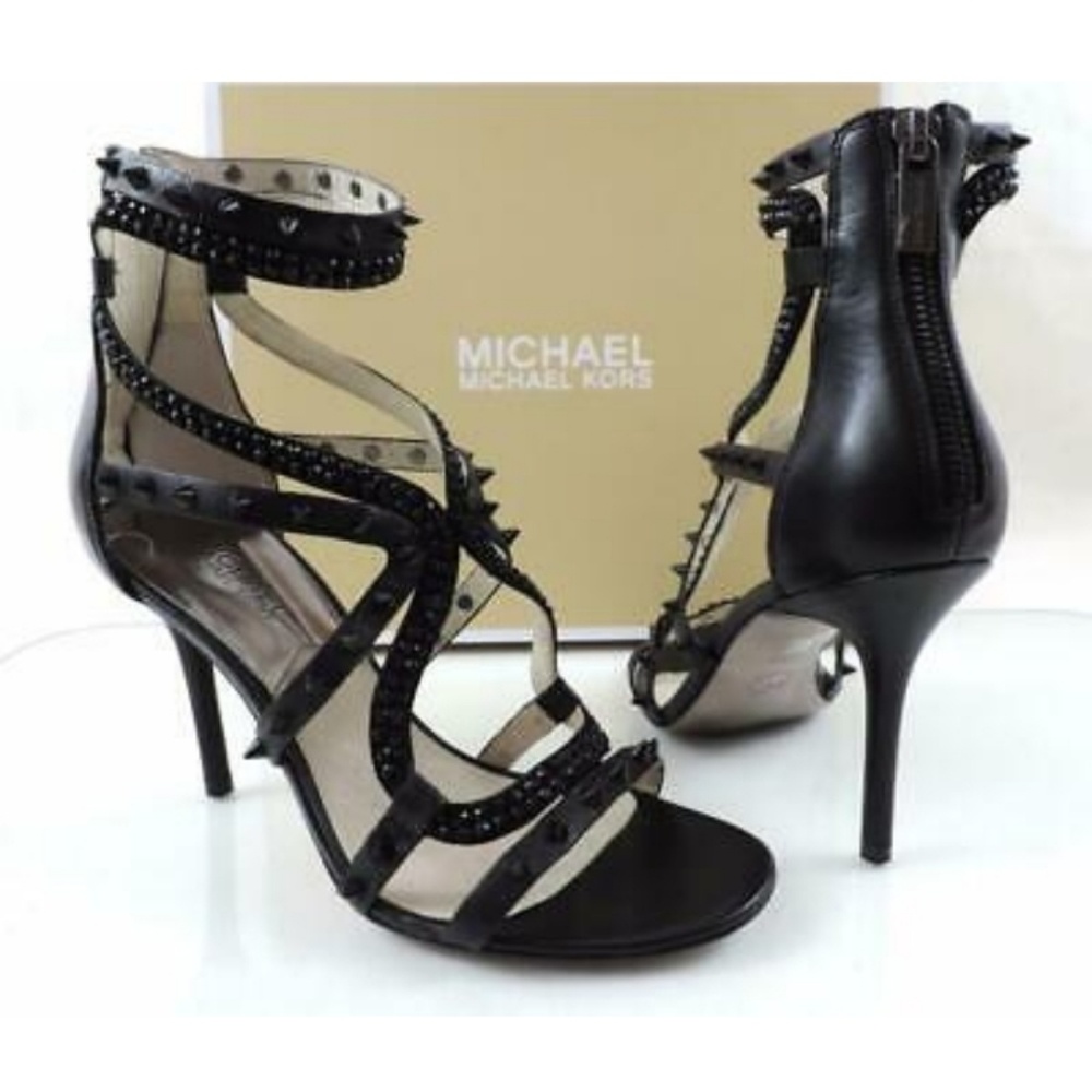 Michael Kors Black Studded heels